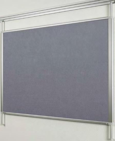 INRICHTING Whiteboards Legaline DYNAMIC n Krasbestendig, geëmailleerd schrijfoppervlak van de beste kwaliteit n Lichtgewicht bord met honingraatstructuur n