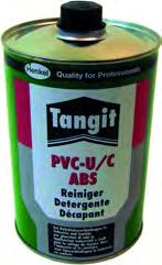 PF 2 28 473 002 TANGIT reiniger/oplosser voor PVC-U, PVC-C, ABS ook voor TX lijm blik à 1 liter Coe SP