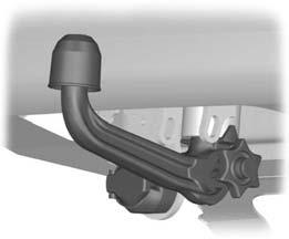 Aanhangers trekken TREKKEN VAN EEN AANHANGER WAARSCHUWINGEN Rijd niet harder dan 100 km/h (62 mph). De bandenspanningen achter moeten worden vermeerderd met 0,2 bar (3 psi) boven de specificatie.