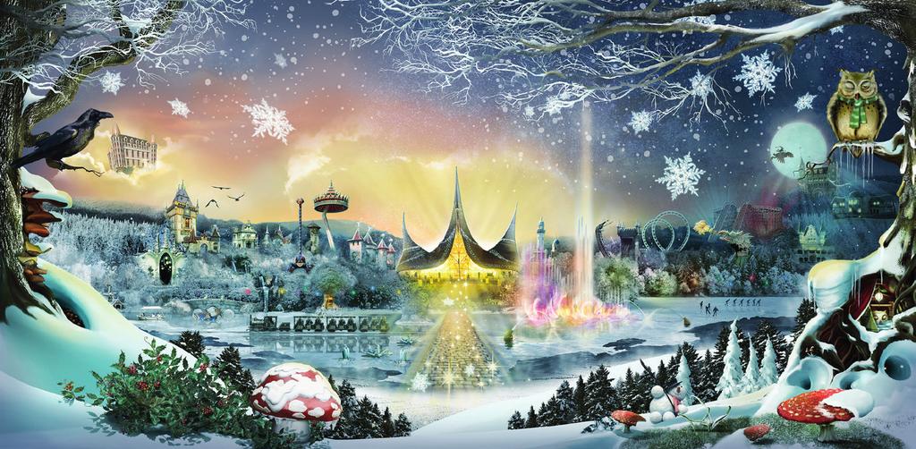 Winter Efteling Donderdag 4 januari 2017 Samen over de ijsbaan zwieren, meedansen tijdens het winterfeest van de sneeuwprinses, wegsmelten bij je favoriete sprookje of je laten verwonderen in de