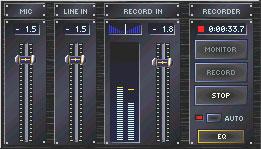 Mengpaneel Het Pop Up Menu van de Equalizer Limiter function Signaalvermindering Opent het menu van de Equalizer instellingen Zet de instellingen terug op nul Geeft de program Options weer 3.13.4.