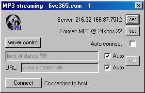 MP3 Streaming Module 3.14. MP3 Streaming Module Deze module laat u toe een MP3 stream rechtstreeks naar een intern netwerk, of naar een streaming server van het Internet, te zenden.