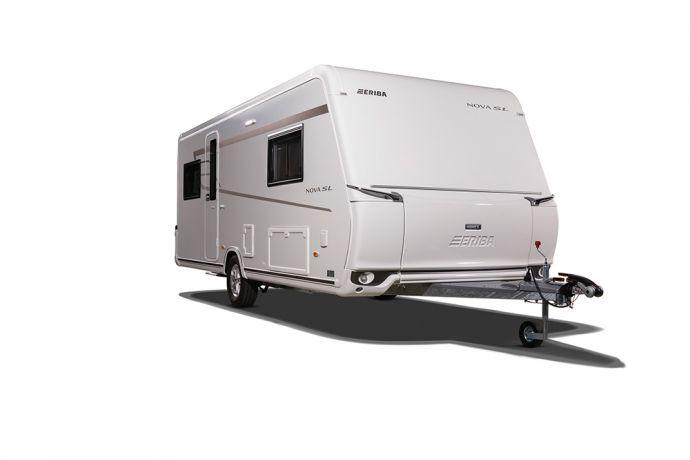 ERIBA Nova SL Hoogtepunten Superieur design met perfecte functionaliteit. De ERIBA Nova SL is de ideale caravan voor de winter.