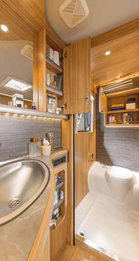 ERIBA Nova GL 9 Comfort in de badkamer Met stijl en voldoende opbergruimte.