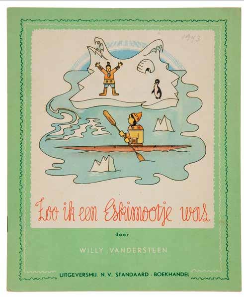 ( 150-180) 2346 Zoo ik een Zeerovertje was. Illustraties Willy Vandersteen. Enige druk, 1945. Goede tot zeer goede staat. ( 150-180) 2347 Bessy. Lot van 3 albums.