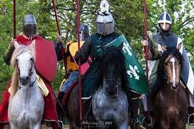 Ridders Duizend jaar geleden leefden er ridders. Ridders waren soldaten op een paard. Zij verdedigden het gebied van hun kasteelheer of koning. Alleen jongens van rijke ouders konden ridder worden.