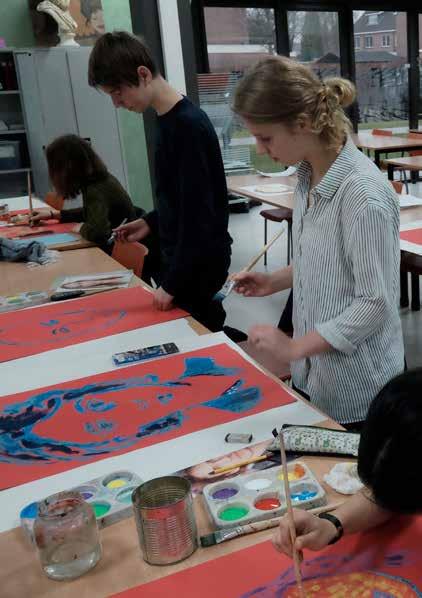 Beeldende Vorming 2D In alle leerjaren van de eerste fase wordt beeldende vorming 2D