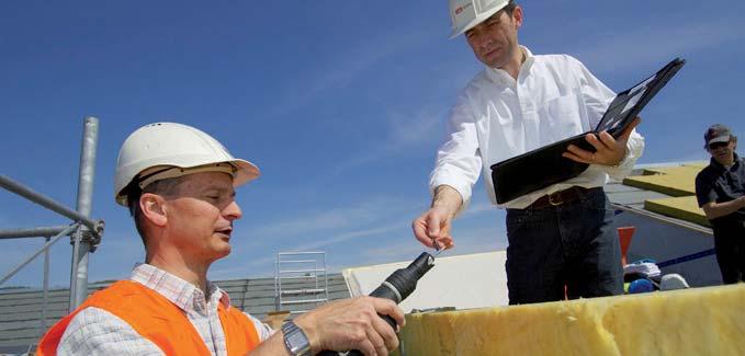 Services voor een veilige manier van bouwen: Al in de planningsfase kiezen voor het meest geschikte bevestigingssysteem Uitvoerige analyse van uw behoeften, inclusief tests op de bouwplaats Optimaal