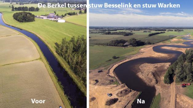 Kansen voor de kwabaal in Gelderland 1e Berkel Het Nederlandse deel van de Berkel vanaf Rekken tot aan de monding in de IJssel is halverwege de vorige eeuw gekanaliseerd (zie ook 4.1.2).