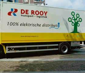 Ombouwen van bestaande vrachtwagens naar elektrische voertuigen: Breytner BV; Emoss Mobiles Systems. Bezorgdiensten met elektrische wagens: Streetscooter; DHL Parcel; Cargobikes.