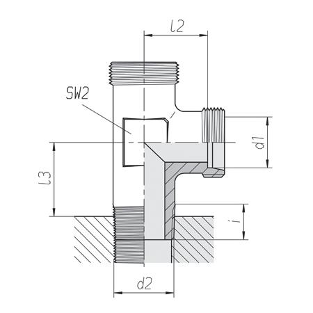 L-inschroefkoppelingen LESM CON en LESM CON -M+D LESM CON L-inschroefkoppeling. Draadaansluiting: metrisch conisch. Artikelnr. Bestelcode. Voss nr.