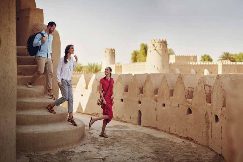 cultuur 3 Abu Dhabi Heritage Village Dit openluchtmuseum laat de bezoeker op speelse wijze kennismaken met de cultuur, de gebruiken en ambachtelijke vaardigheden van de VAE.