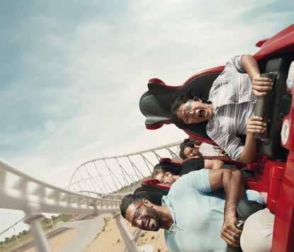 De verschillende waterattracties richten zich op ontspanning of zorgen voor een hoge dosis aan adrenaline. Eind 2014 opende de Yas Mall haar deuren op Yas Island.