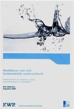 waterverbruik Ad Vogelaar in utiliteitsbouw September 2010 (ST 27) watergebruik in