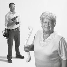 Langer thuis in eigen huis Advies en praktische steun voor het zelfstandig thuis wonen van senioren.