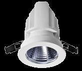 LED Pro-Rio downlight Max. 33W, incl. separate LED voeding Max.