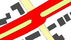 type infrastructuur = kruising type weg = hoofdweg type weg = straat Figuur 5: voorbeeld van een gelijkvloerse kruising van wegen. Het attribuut type weg van de kruising kent veelvoudigheid, d.w.z.