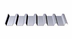 Vervolg damwand Continued trapezoidal profiles Type 45/150 Type 30/153 Plaatdikte t N (mm) Plate thickness t N (mm) Gewicht (kg/m 2 ) Weight (kg/m 2 ) 0,5 1,70 0,7 2,38 0,8 2,72 1 3,38 918 1071 153