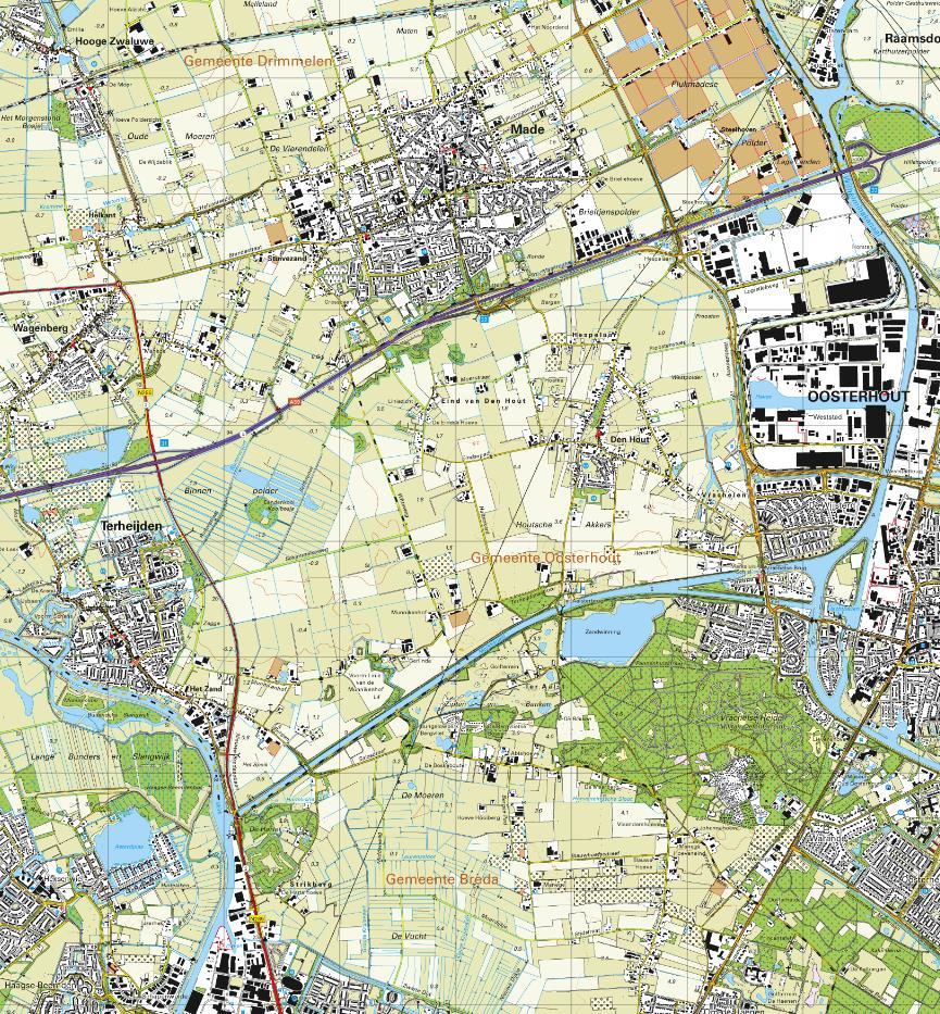 Situering Aan de rand van de kern Made ligt deze karakteristieke langgevel woonboerderij met circa 1.500 m² grond. Made is één van de zes dorpskernen van de gemeente Drimmelen. Met bijna 12.