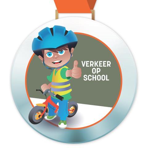 7. Basisschool Ten Berge bekroond met zilveren Verkeer op School-medaille Onze school heeft de zilveren medaille ontvangen van de organisatie VSV (Vlaamse