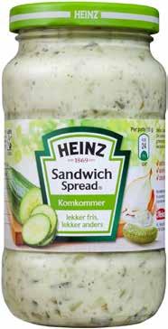 HEINZ SANDWICH SPREAD pot 300/303 gram 1.80/1.81 PER POT PASTIFICIO G.