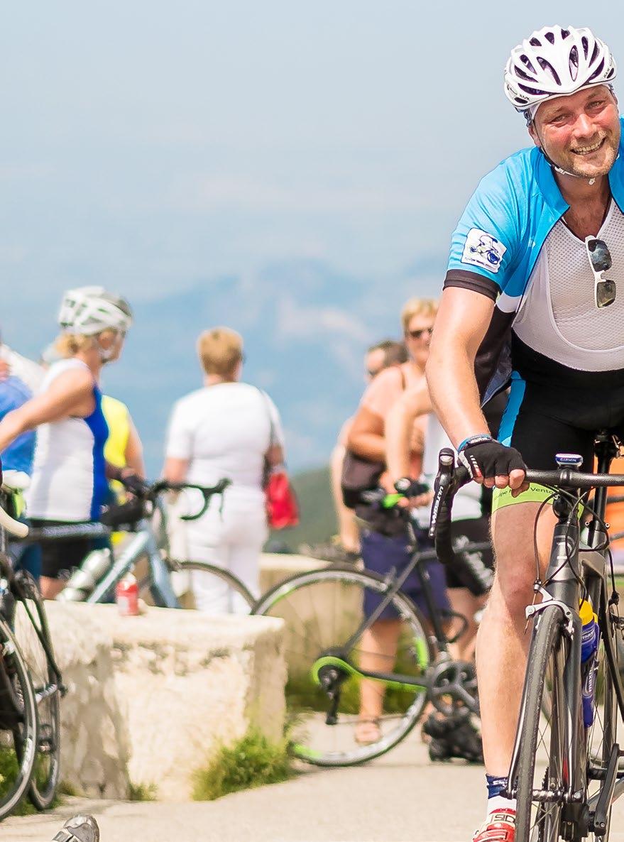 Intermetzo gaat de uitdaging aan! Het beklimmen van de Mont Ventoux in Zuid-Frankrijk is voor veel ervaren wielrenners een lastige opgave.