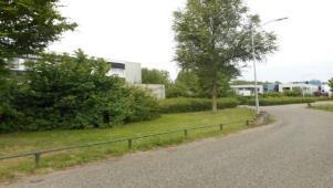 LO: Kennispark en bedrijfsterrein, campus Wageningen University & Research, boomlanen.