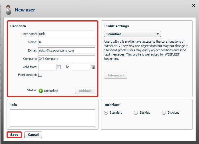 Device Manager. 1. Meld u aan bij WEBFLEET als accountbeheerder. 2.