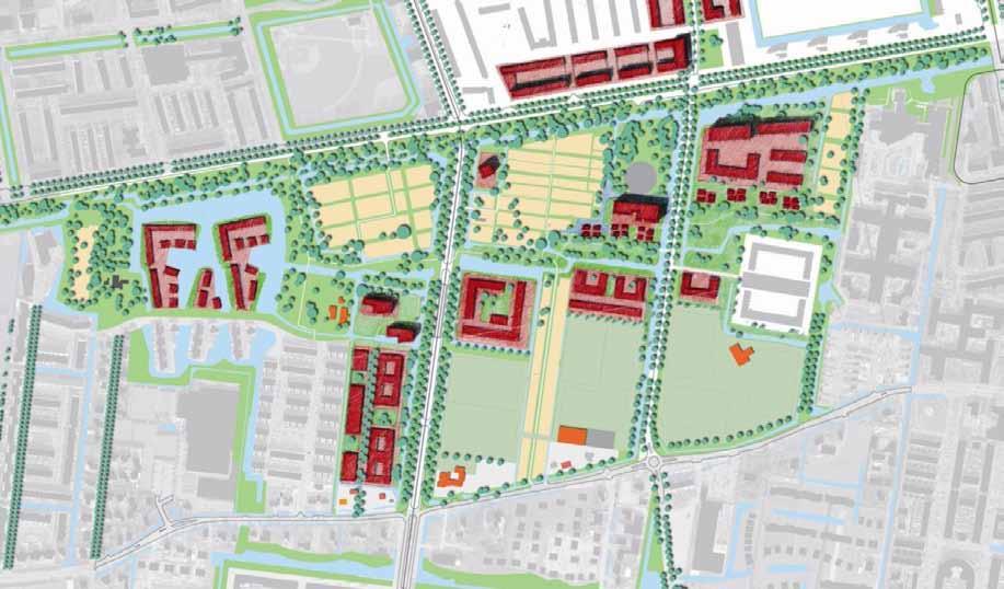 10 Ontdek Project Voor het gebied tussen vinexwijk Wateringse Veld en krachtwijk Den Haag Zuidwest is een masterplan opgesteld met als ambitie de duurzaamste wijk van Nederland te ontwikkelen.