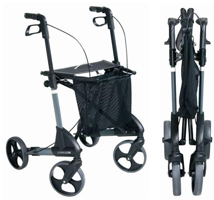 De rollator biedt dagelijks veel gemak voor al deze mensen.