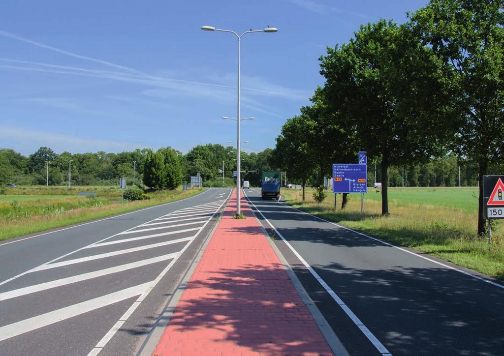 2 Gevolgen aanpassing N35 Nijverdal - Wierden De veranderingen van de N35 tussen Nijverdal en Wierden zorgen voor een aanzienlijke verbetering van de verkeersveiligheid en doorstroming, vooral in de