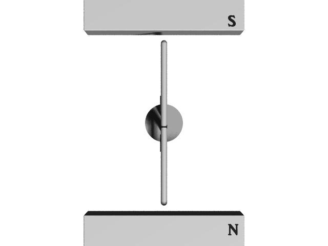 61. Teken de richting van de stroom, de richting van de magnetische inductie en de richting van de Lorentzkracht in Figuur 17. 62.