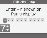 Op de pomp verschijnt nu de displayweergave APPARAAT GEKOPP. Druk op f om de koppeling te bevestigen. 10.
