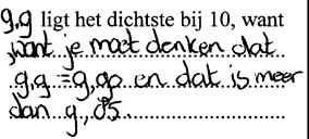 U kunt zich dan 'van de domme houden' en betogen dat u dit nog niet zo'n degelijke verklaring vindt. Immers, als je bijvoorbeeld 9 kilo aardappels hebt, dan is dat toch ook niet hetzelfde als 90 kilo?