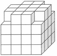 .. = 1 liter 6. Blokkenbouwsels a. Bepaal van elk bouwsel hoeveel b. Extra blokken het zijn. Uit hoeveel blokken zou een bouwsel van die vorm maar met dan met 10 verdiepingen?