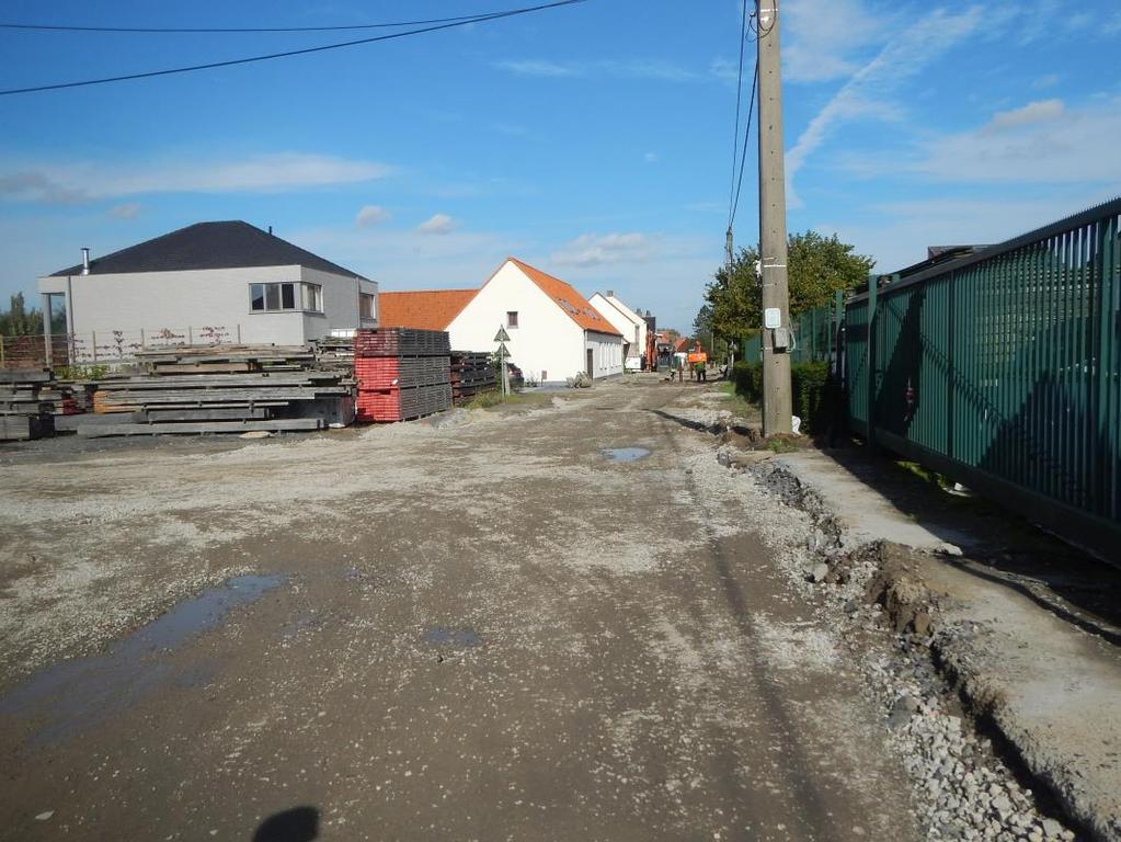 Oproep naar bewoners in werfzone De aannemer start de werkzaamheden s morgens rond 7 uur.