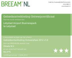 Tevens wordt de terminal conform Leed Gold certificaat verduurzaamd. Leed is het internationaal erkende systeem voor het rangschikken van de verduurzaming van gebouwen.