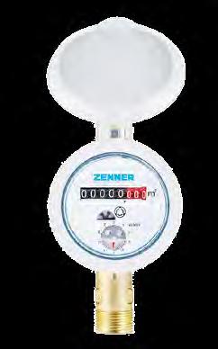 Volumetrische watermeters e volumetrische watermeters die als systeeodules worden ingebouwd om het verbruik van koud water te meten.