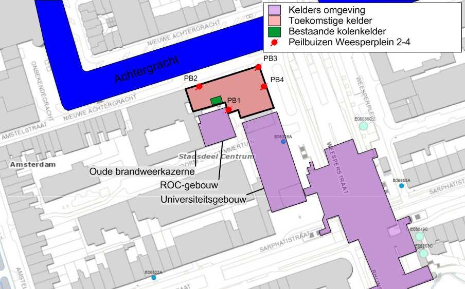 2 PROJECTOMSCHRIJVING 2.1 Projectlocatie Het project betreft de renovatie van de voormalige Diamantbeurs (Weesperplein 2-4 te Amsterdam).