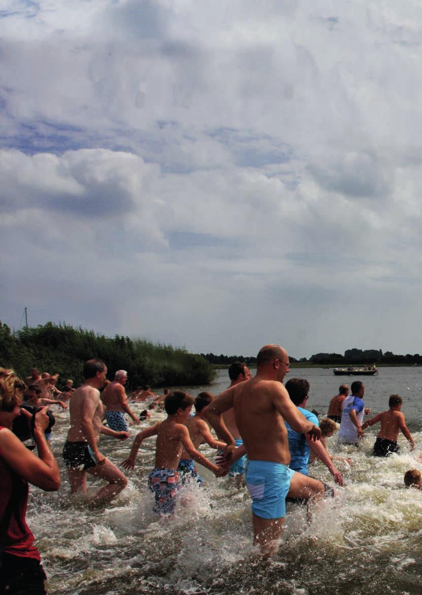 Koersaccent 4 STRIJDEN VOOR HET DRINKWATERBELANG VAN LEK EN MAAS De bron van het water dat in en rond Den Haag uit de kraan komt, ligt een heel stuk verderop, namelijk in Gelderland: de Afgedamde