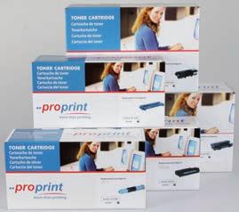 2 Compatible cartridges en toners Proprint supplies PROPRINT TONERCARTRIDGES VOOR BROTHER PRINTERS Proprint is het voordeligste alternatief voor printersupplies.