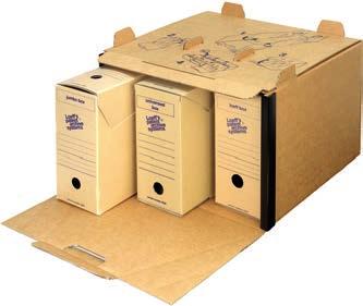 Kan 6 Space boxen A4, 4 Quick boxen A4, of 4 Filing boxen folio bevatten. De containers zijn rug aan rug koppelbaar en in hoogte en breedte schakelbaar Inclusief verbindingssteunen.