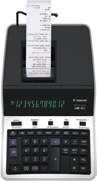 3 Rekenmachines/Lamineer toebehoren CANON REKENMACHINE MP37-MG Deze 12-cijferige rekenmachine met printer voor kantoor en een ergonomische vormgeving biedt professionele prestaties.