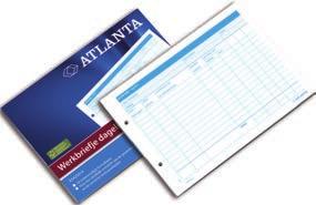 5 Bedrijfsformulieren Tijdsregistratie JALEMA ATLANTA WERKBONBLOK Verantwoording van bestede tijd en materialen voor