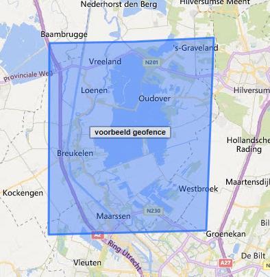 - Verstuur commando Wijzig verzendsnelheid tracker. De verzendinterval wordt geprogrammeerd bij het eerstvolgende contactmoment.