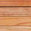 Robuust Rhino Wood is te vergelijken met hardhout wat betreft stevigheid en hardheid / dichtheid van het oppervlak.