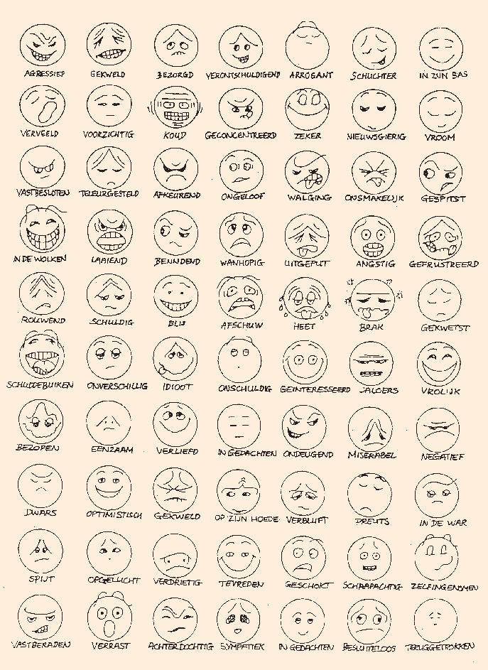 BIJEEN- 4 OEFENINGEN VOORBEELDEN VAN EMOTIES [GEVOELENS]