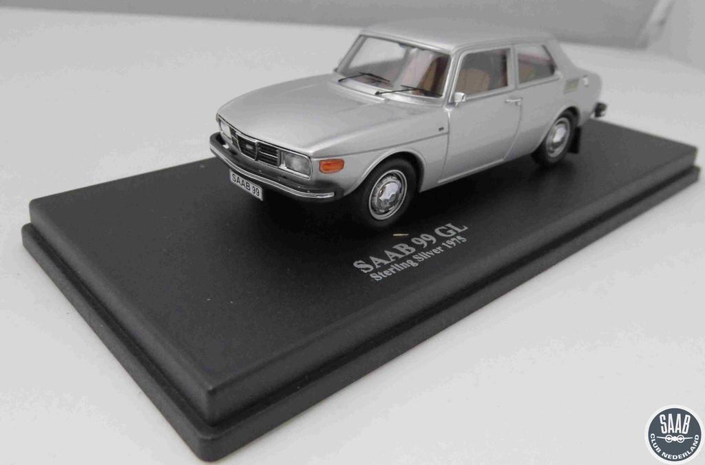 Saab 99 GL / Nordic Collection Grijs, 1:43 Art.