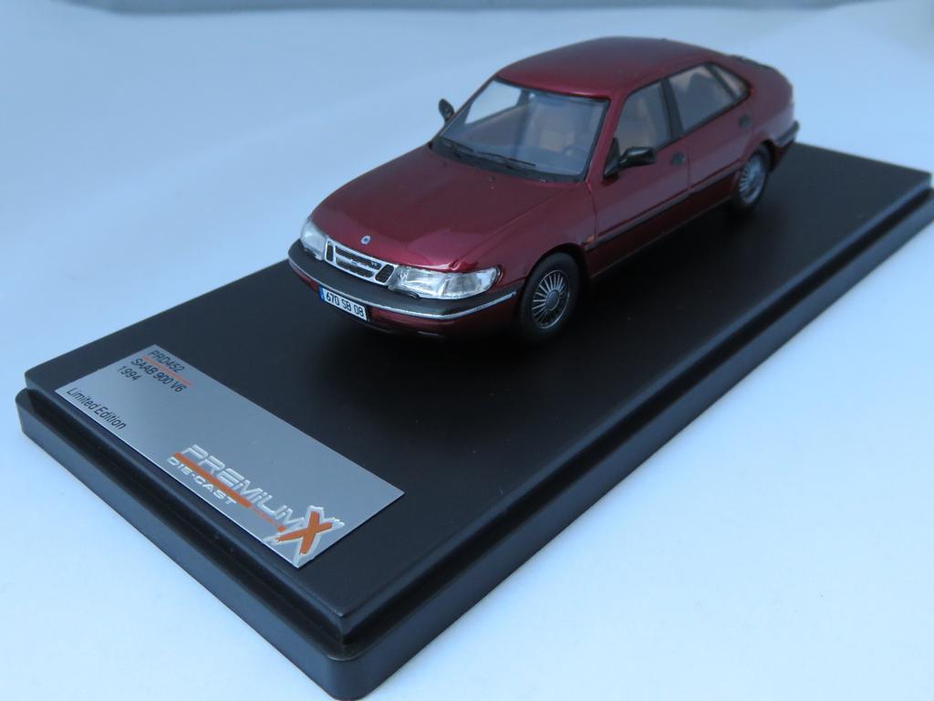 Saab 900 PickUp / Saabianti Aubergine, 1:43 Art.