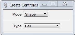 2.0 Centroides 2.1 Aanmaken Centroides Het aanmaken van centroides van vlakken kan met Create Centroides in het menu Topology Creation (Tools > GeoSpatial > Topology Creation).